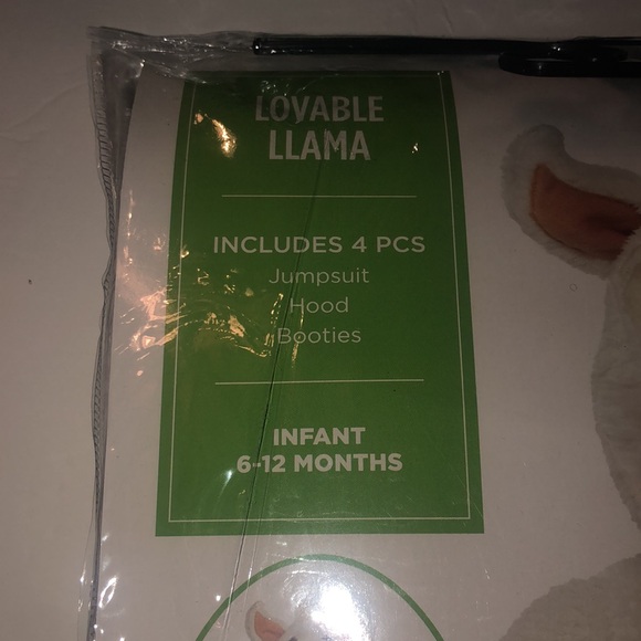 Amscan Infant Lovable Llama Costume - Picture 6 of 6